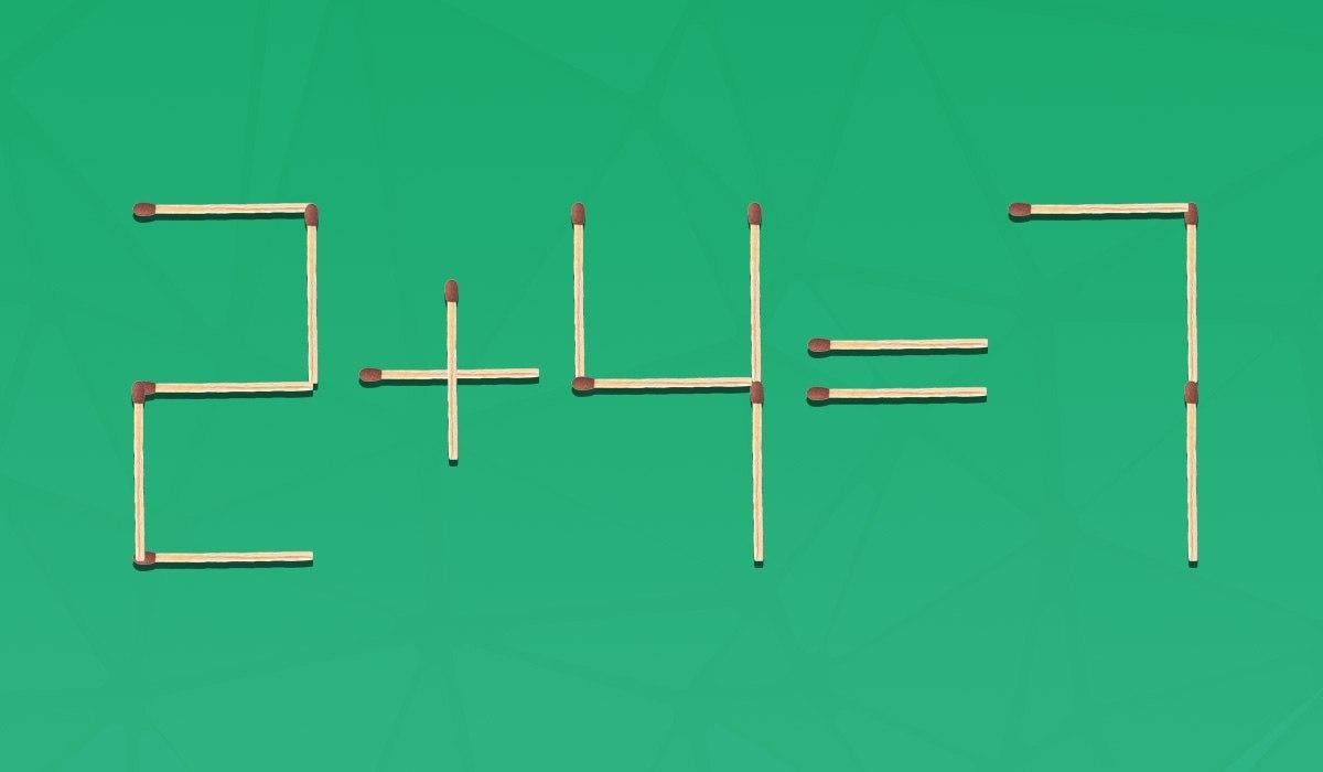 Kun 2 % af alle mennesker kan trække et match i første forsøg for at få ligestilling til at passe