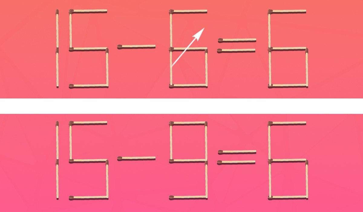 Du behøver kun at flytte én tændstik for at gøre ligheden korrekt: et udfordrende puslespil