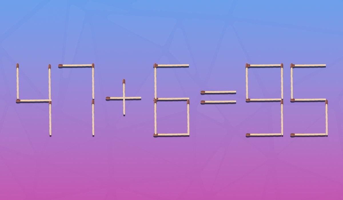 Hvilket match skal omarrangeres for at gøre lighed korrekt: et puslespil for genier