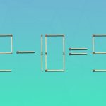 Et meget svært puslespil: du skal kun flytte 2 tændstikker